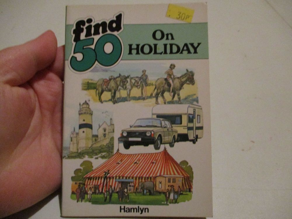 Find50 On Holiday - retro pocket guides
