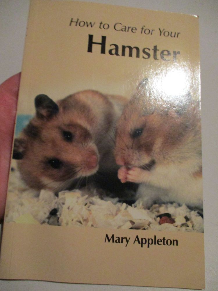 How to care for your hamster - starter book