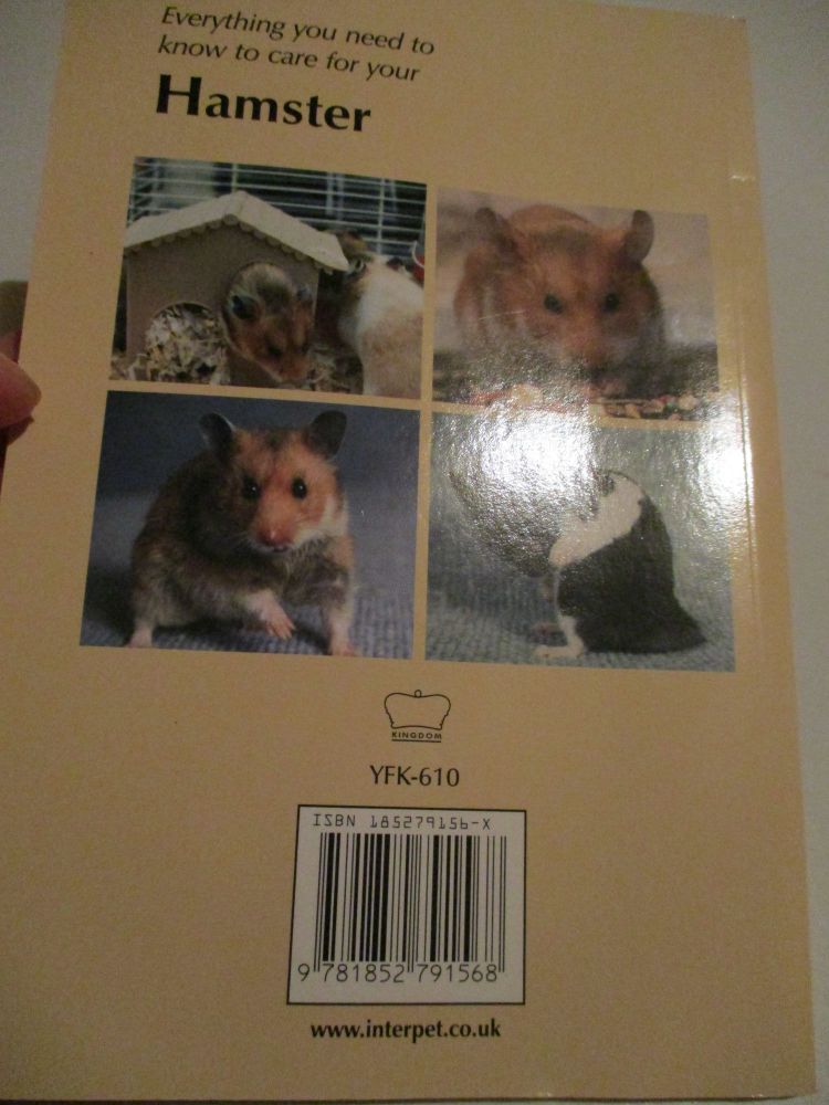 How to care for your hamster - starter book