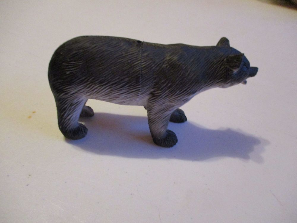 Large Bear Wildlife Figure Toy - Sturdy Plastic