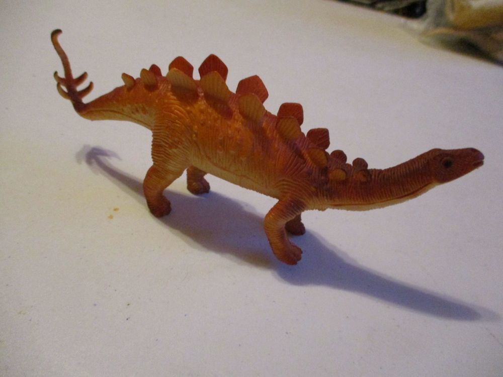 Large Stegosaurus Dinosaur Figure Toy - Sturdy Plastic