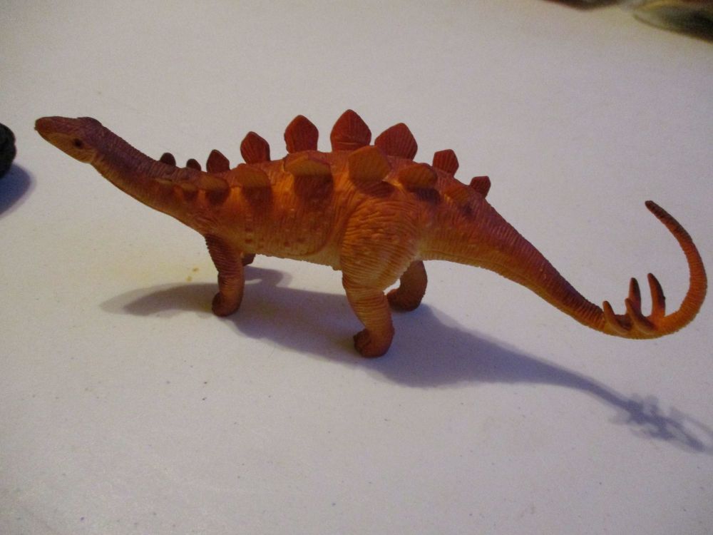 Large Stegosaurus Dinosaur Figure Toy - Sturdy Plastic