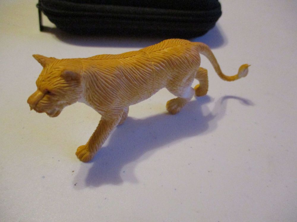 Small Lioness Wildlife Figure Toy - Sturdy Plastic
