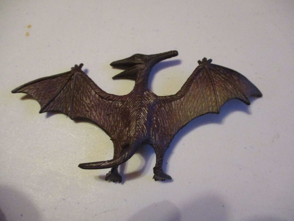 Small Pterodactyl Dinosaur Figure Toy - Sturdy Plastic
