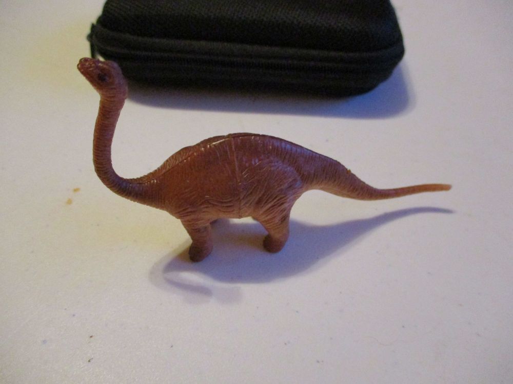Small Brontosaurus Dinosaur Figure Toy - Sturdy Plastic
