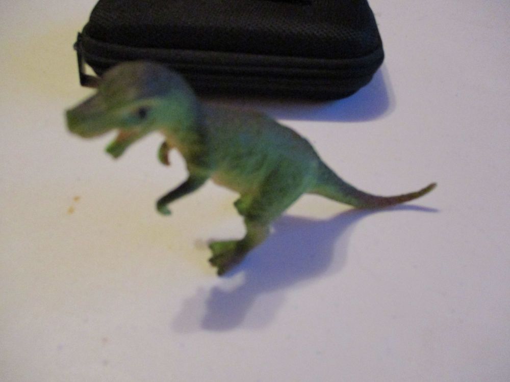 Small Green Allosaurus Dinosaur Figure Toy - Sturdy Plastic