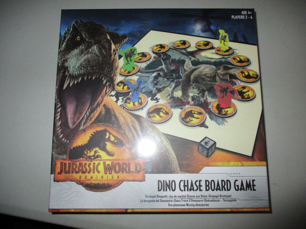 Jurassic World Dominion Dino Chase Board Game - Brand New & Sealed