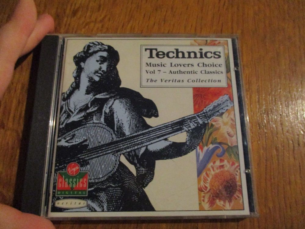 Technics - Music Lovers Choice Vol 7 - Authentic Classics - The Veritas Collection - CD