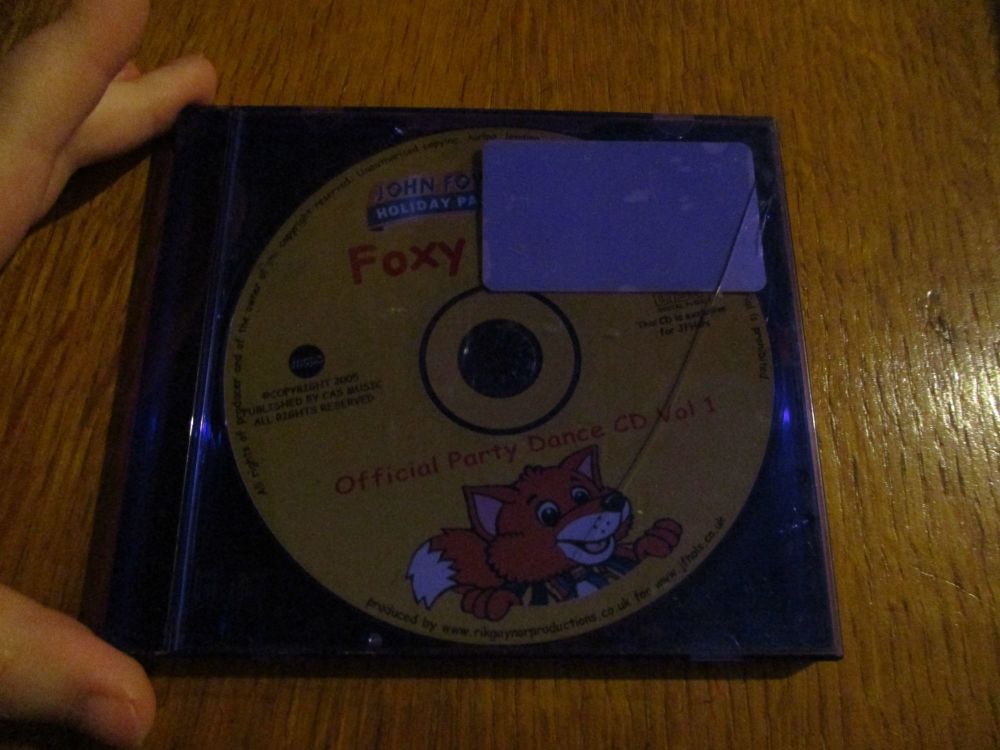 John Fowler - Foxy Club - Official Party Dance CD Vol 1  - CD