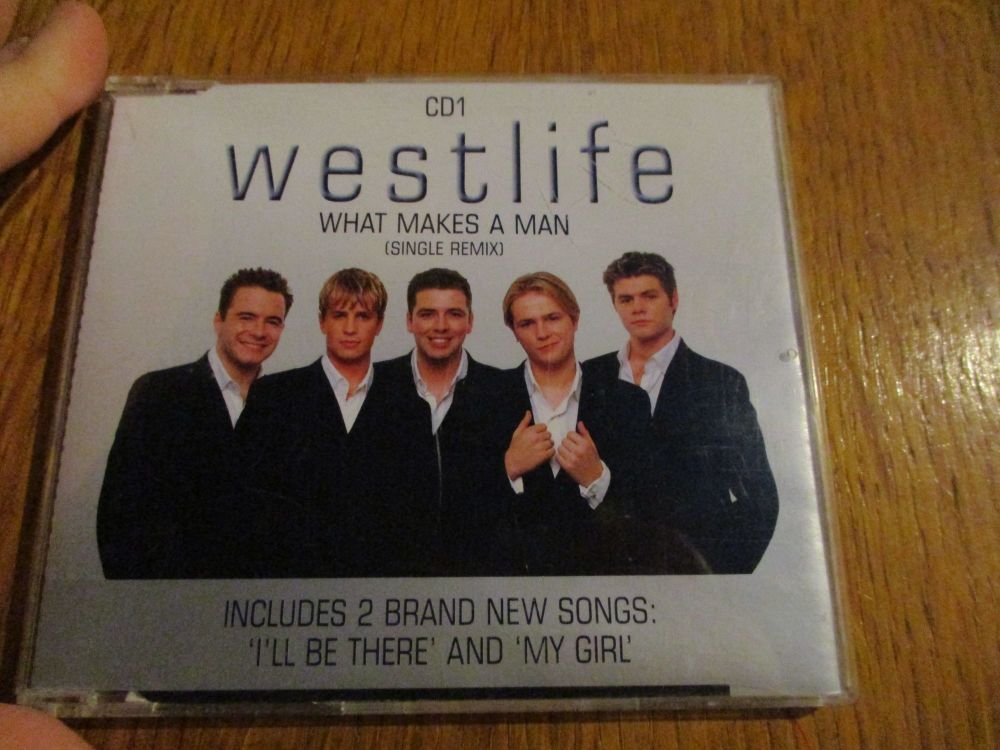 Westlife - CD1 - What Makes A Man - Single Remix - CD