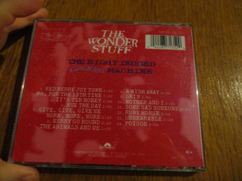 The Wonder Stuff - The Eight Legged Groove Machine - CD