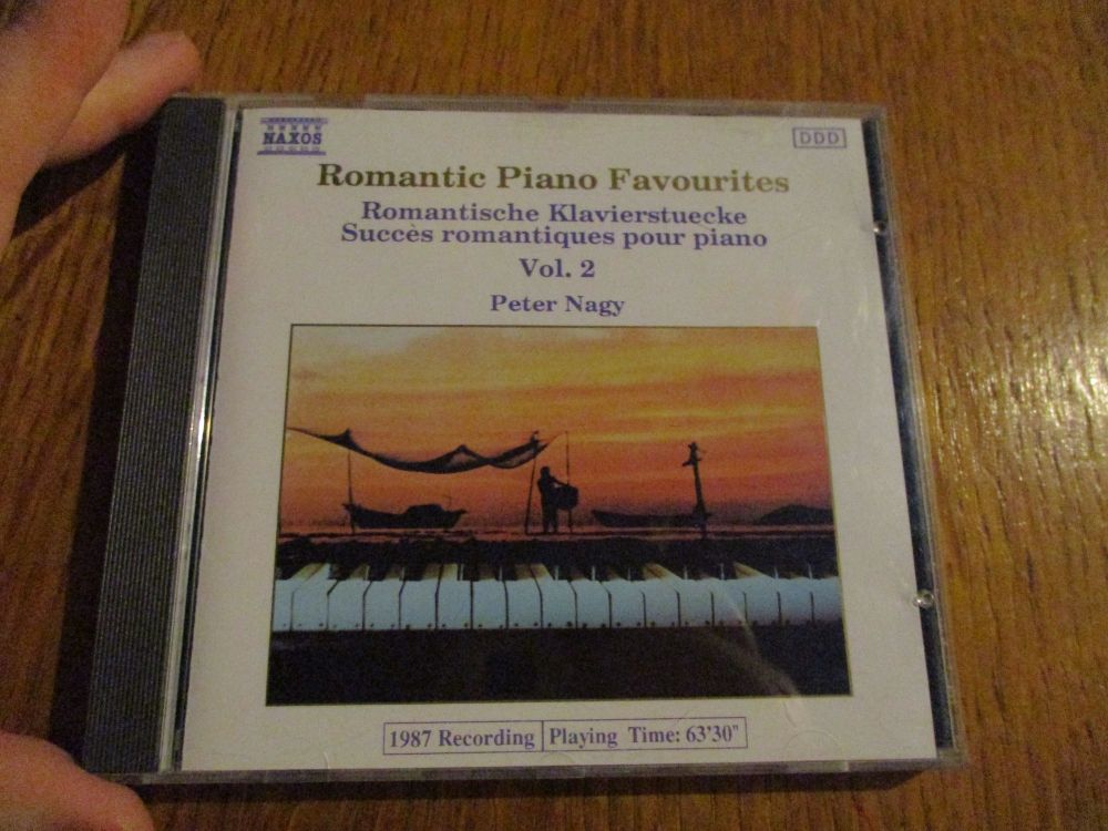 Romantic Piano Favourites - Vol 2 - Peter Nagy - CD