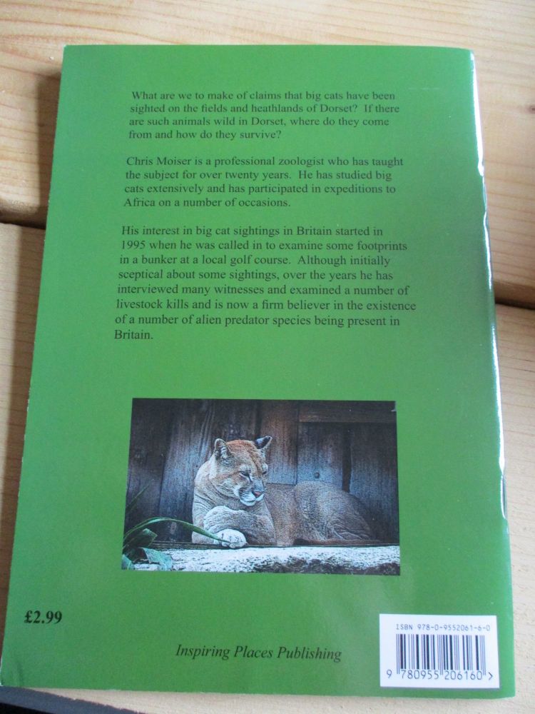 Mystery Big Cats Of Dorset - Signed / Autographed by Author. Chris Moiser - Mint Condition