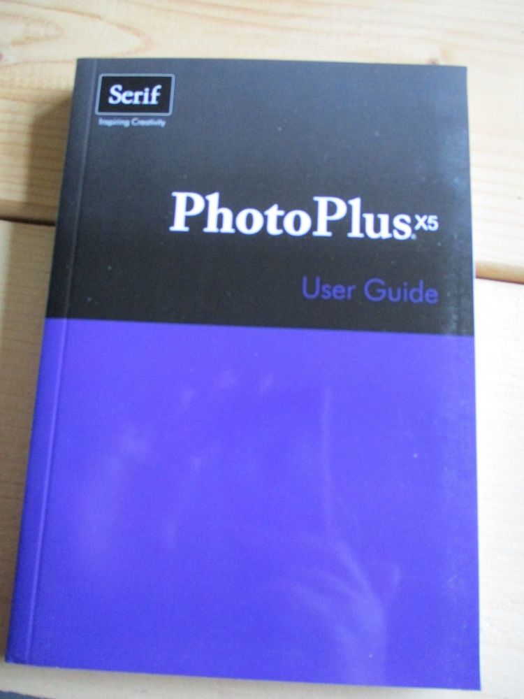Serif Photoplus x5 User Guide - Mint Condition