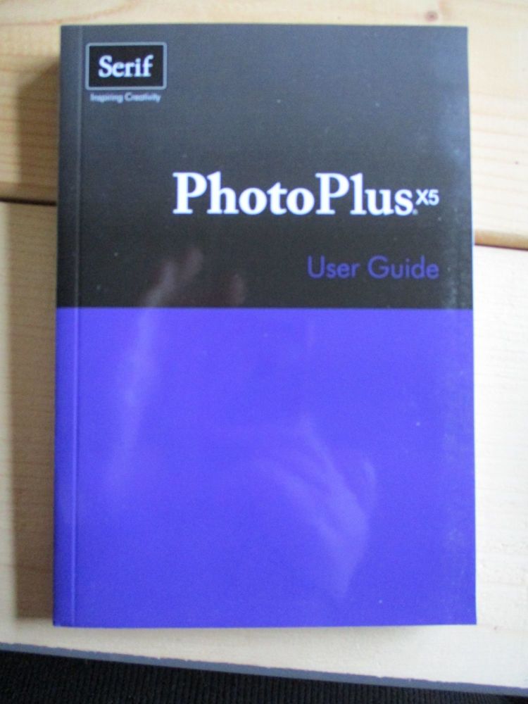 Serif Photoplus x5 User Guide - Mint Condition