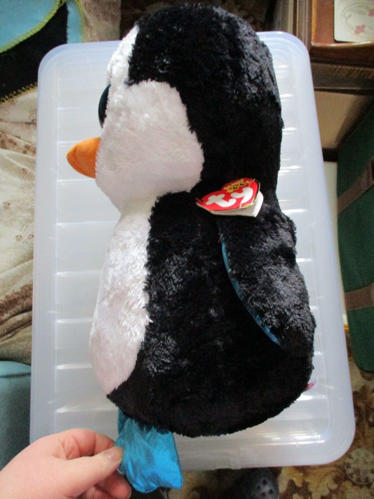Giant Waddles the Penguin - TY Silk
