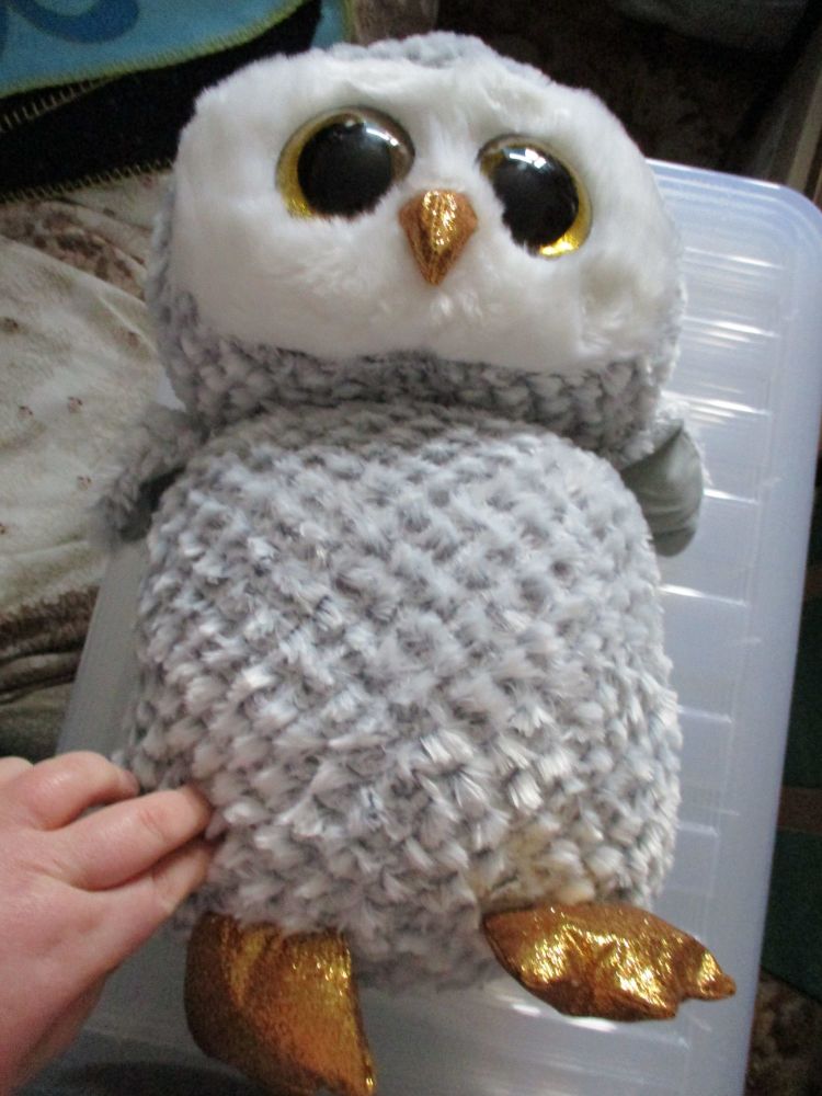 Giant Owlette the Owl - TY Beanie Boos