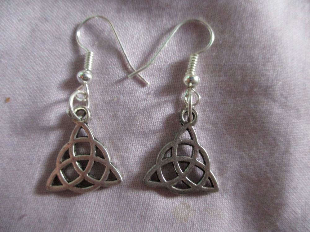 Triquetra Styled Earrings