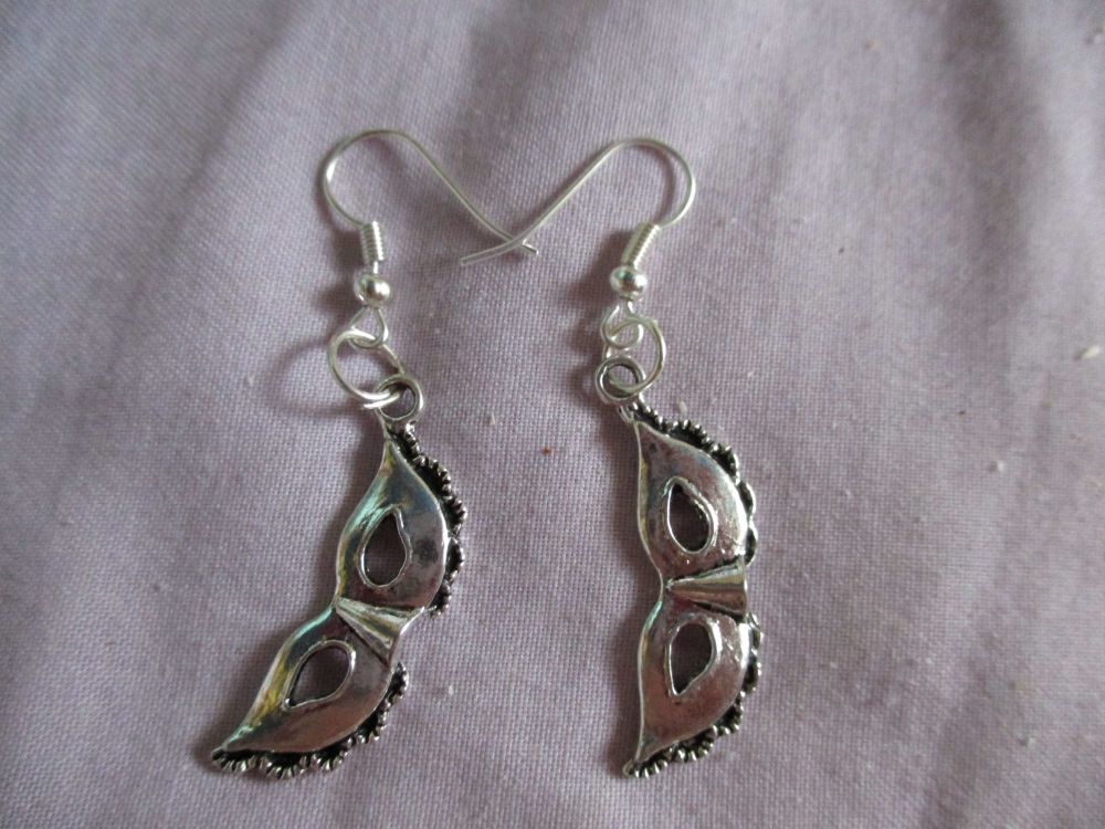 Masquerade Mask Styled Earrings