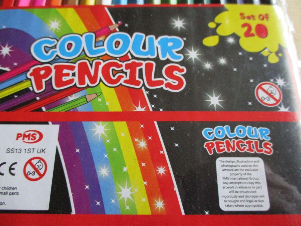 APlus 20 Colouring Pencils Pouch