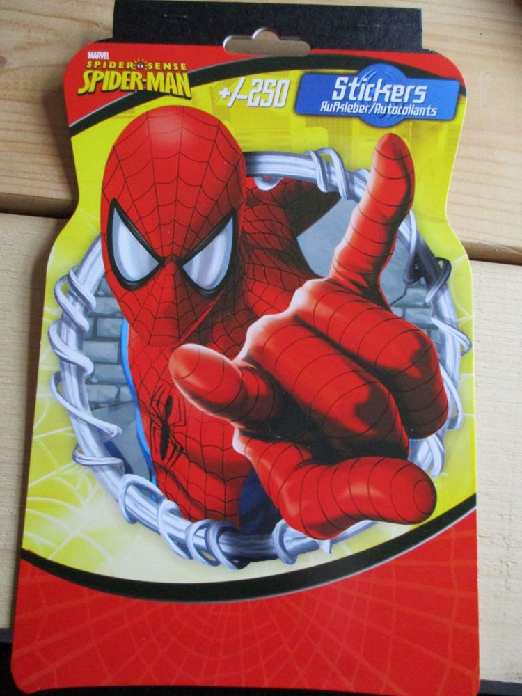 Disney Marvel Spider Sense Spider-Man Sticker Book/Pack