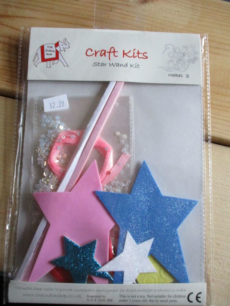 The India Shop Craft Kits - Star Wand Kit