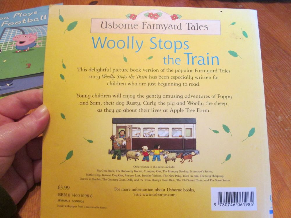 Woolly Stops The Train - Usborne Farmyard Tales