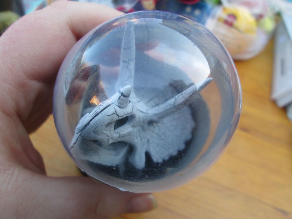Plastic Triceratops Skeleton Construction Figure Toy