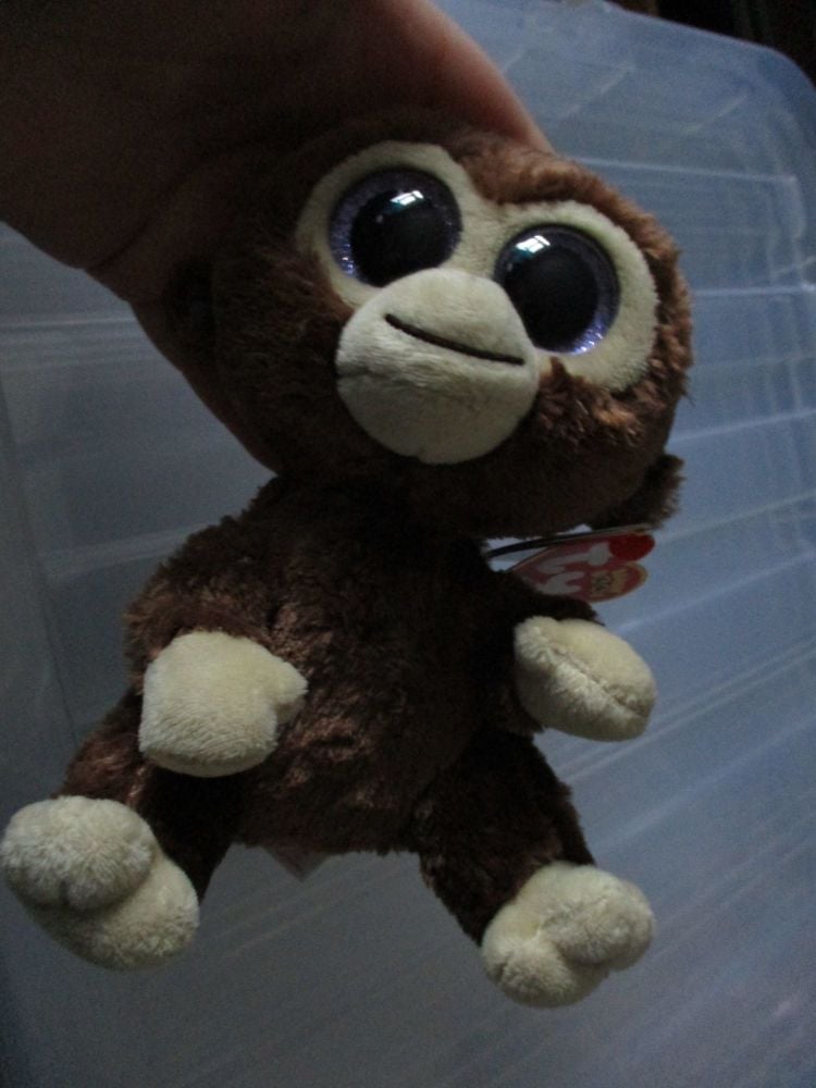 Small Coconut the Chimp -  TY Beanie Boos