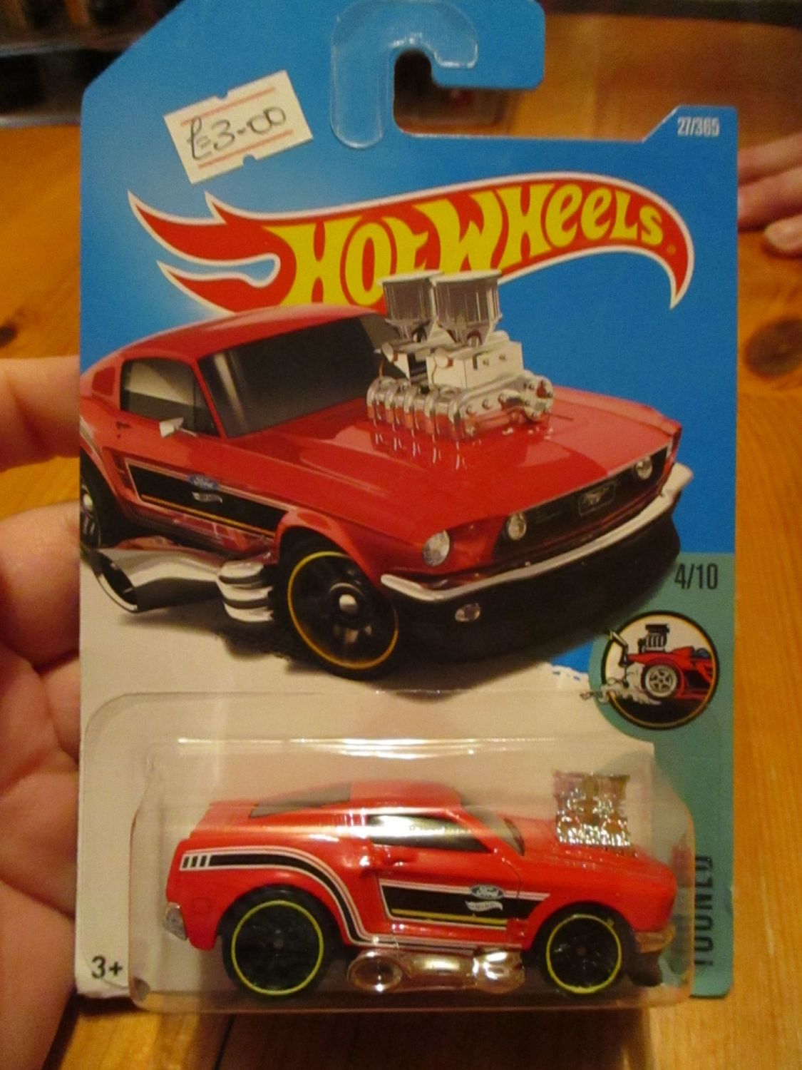 Hot wheels 68 mustang tooned 2025