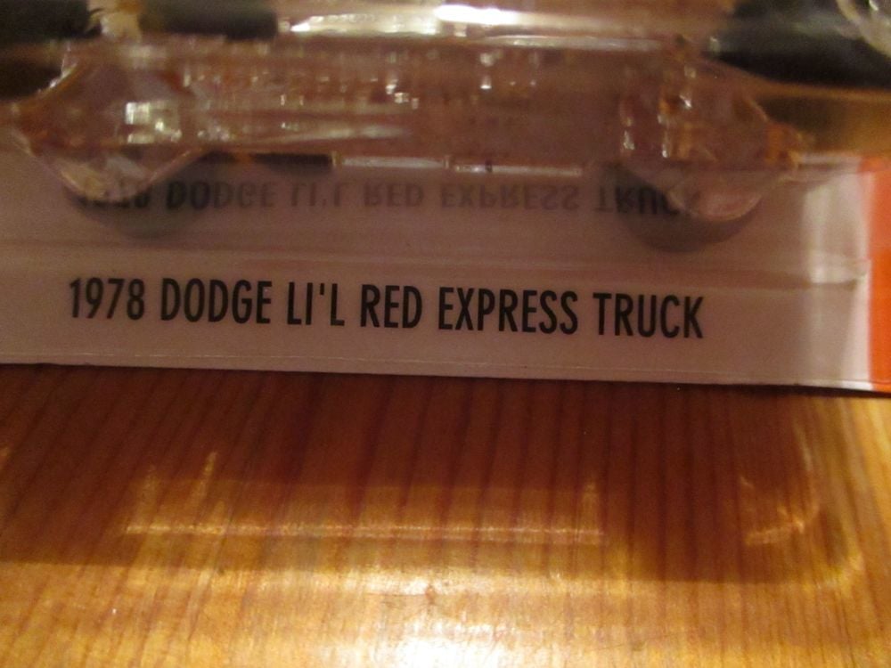 1978 Dodge Li'l Red Express Truck - Hot Wheels - HW Hot Trucks