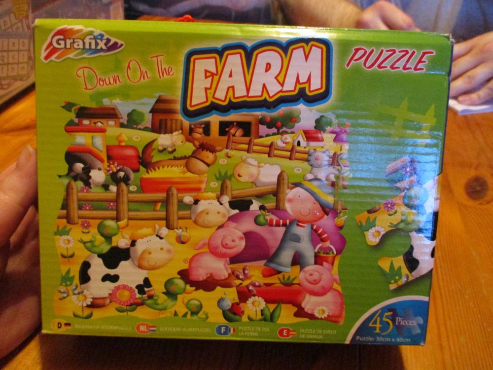 Down On The Farm - 45pc Grafix Jigsaw Puzzle