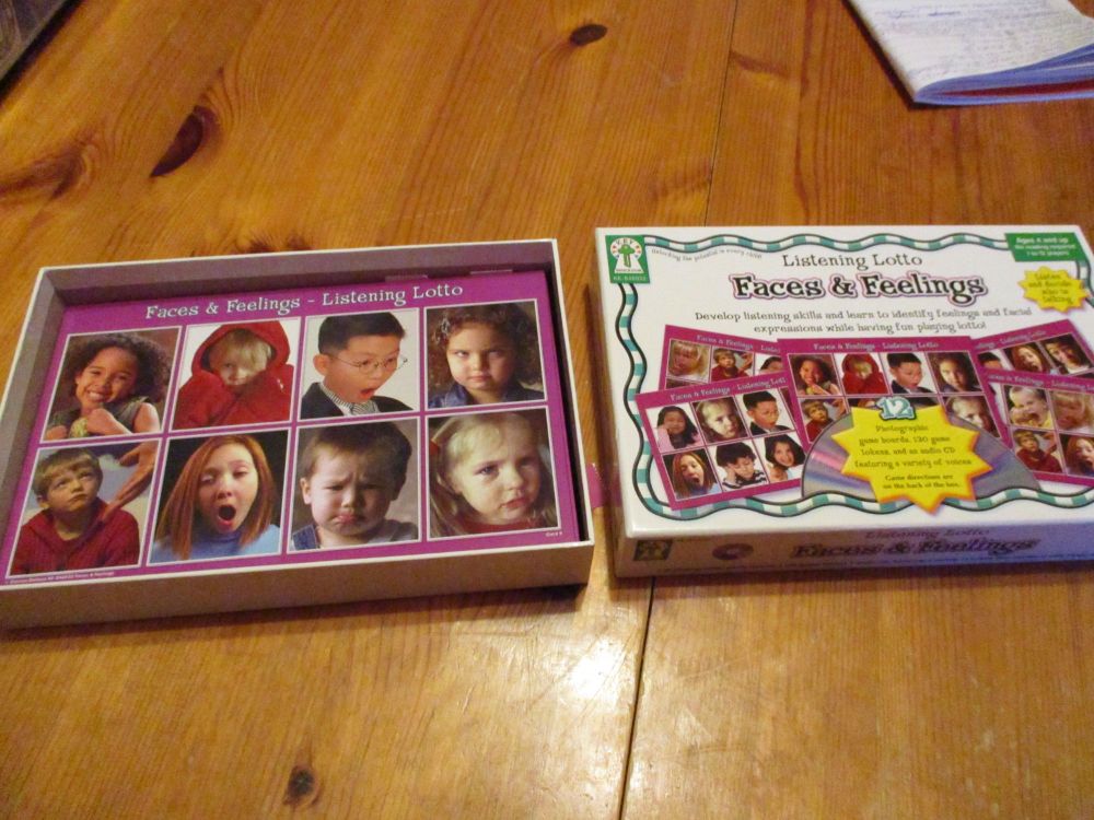 Listening Lotto - Faces and Feelings - Game with CD