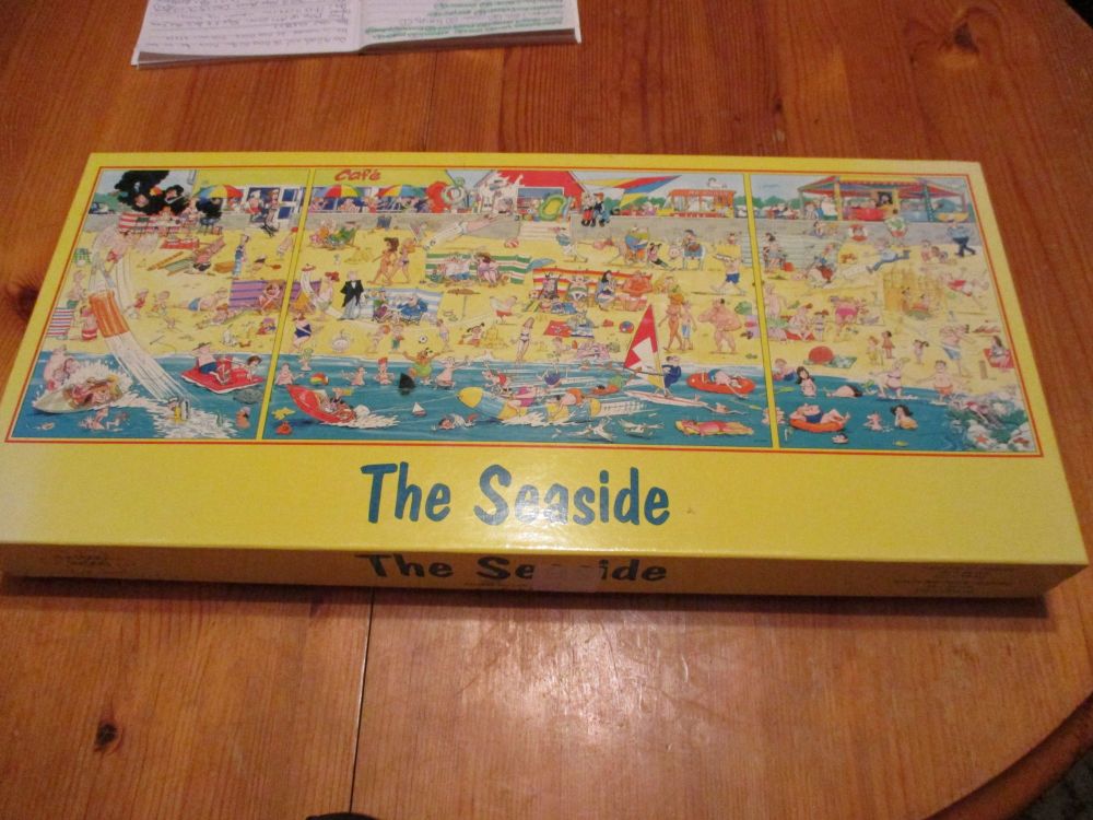 The Seaside - 1000pc / 500pc Jigsaw Puzzles - Lee Fearnley BNIB - Storage Worn