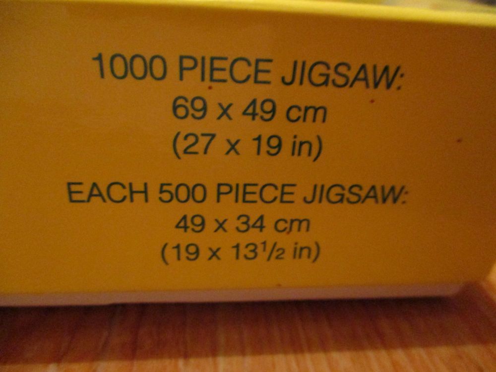 The Seaside - 1000pc / 500pc Jigsaw Puzzles - Lee Fearnley BNIB - Storage Worn