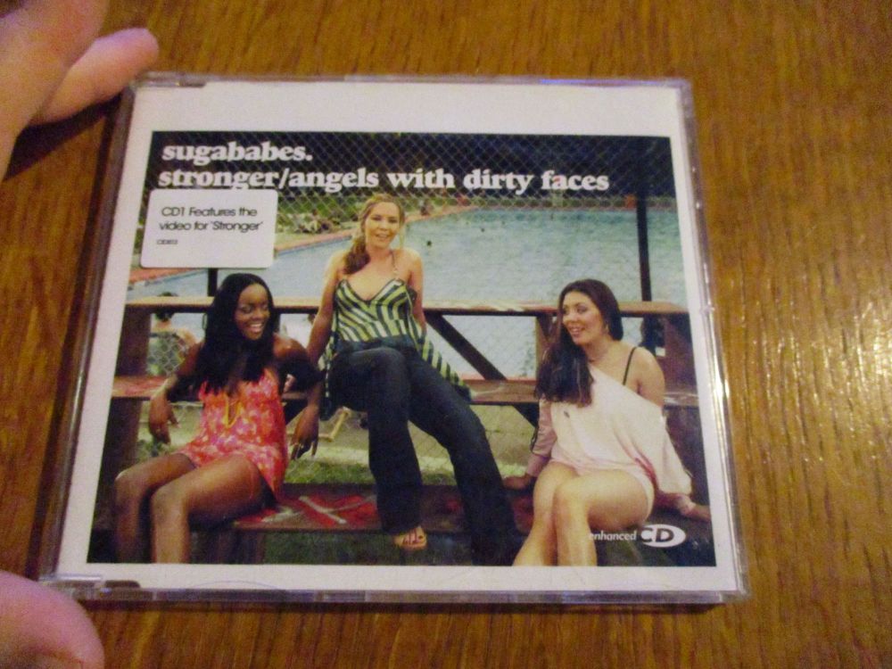 Sugababes - Stronger / Angels with dirty faces - (CD features video for Stronger) CD