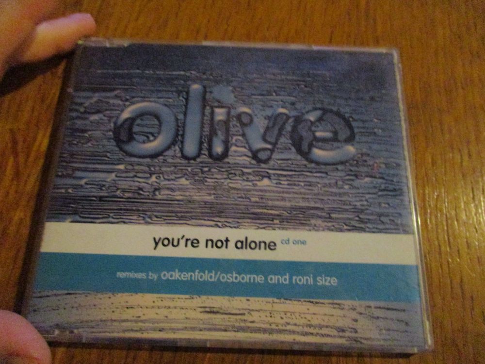 Olive - You are Not Alone - CD One - Remixes by Oakenfold/Osborne and Roni Size - CD