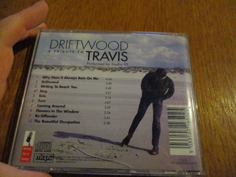 Driftwood - A tribute to Travis - Performed by Studio 99 - CD