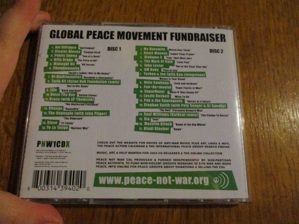 Peace Not War - Vol 1 (Disc 1 & 2) - CD