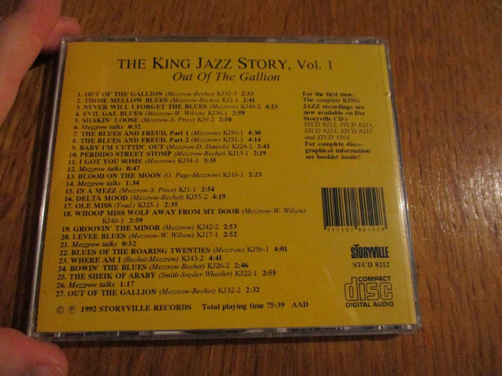 The King Jazz Story, Vol 1 - Out of the Gallion - CD