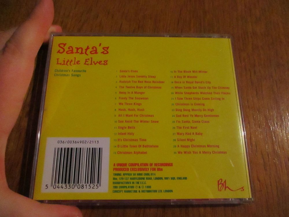 Santa's Little Elves - BHS - CD