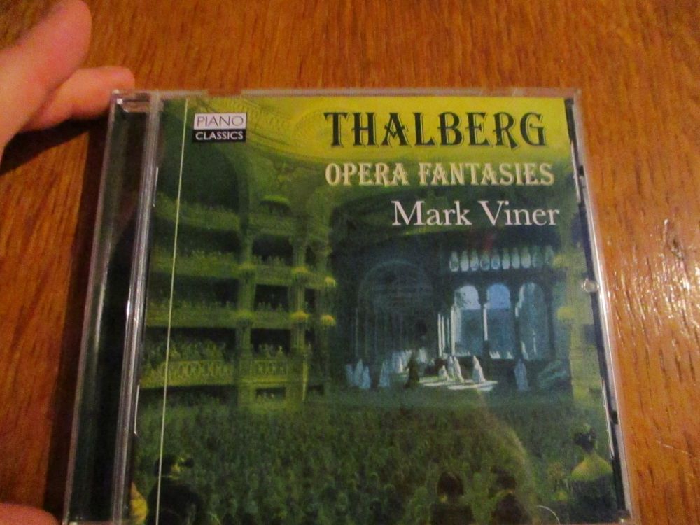 Piano Concert - Thalberg - Opera Fantasies - Mark Viner - CD