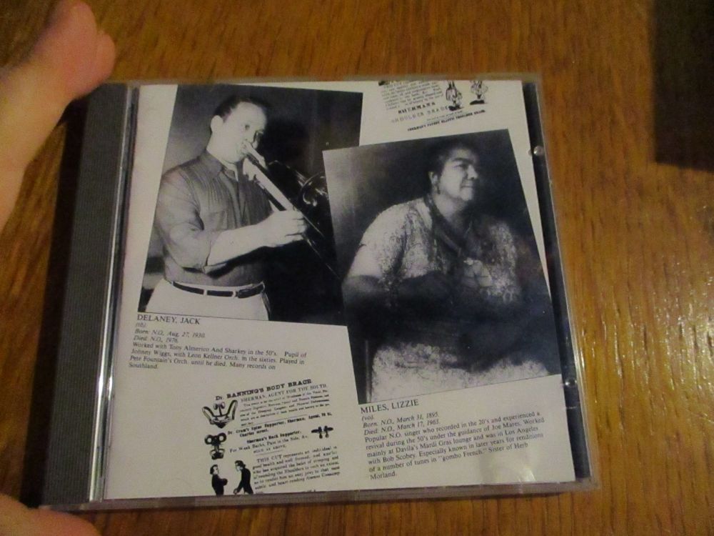 Sharkey Bonano At Lenfant's Lounge - Storyville - Sounds Of New Orleans Vol 8 - CD