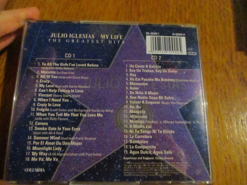 Julio Iglesias - My Life - The Greatest Hits - CD