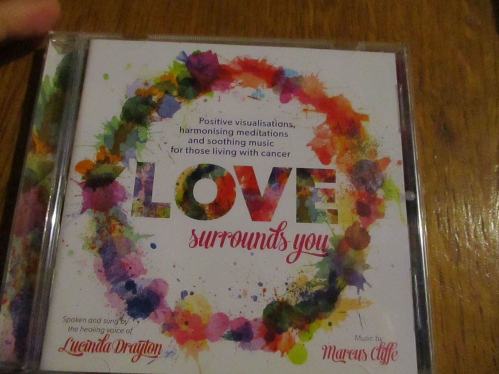 Love Surrounds You - Spoken and Sung by  the healing voice of Lucinda Drayton - CD