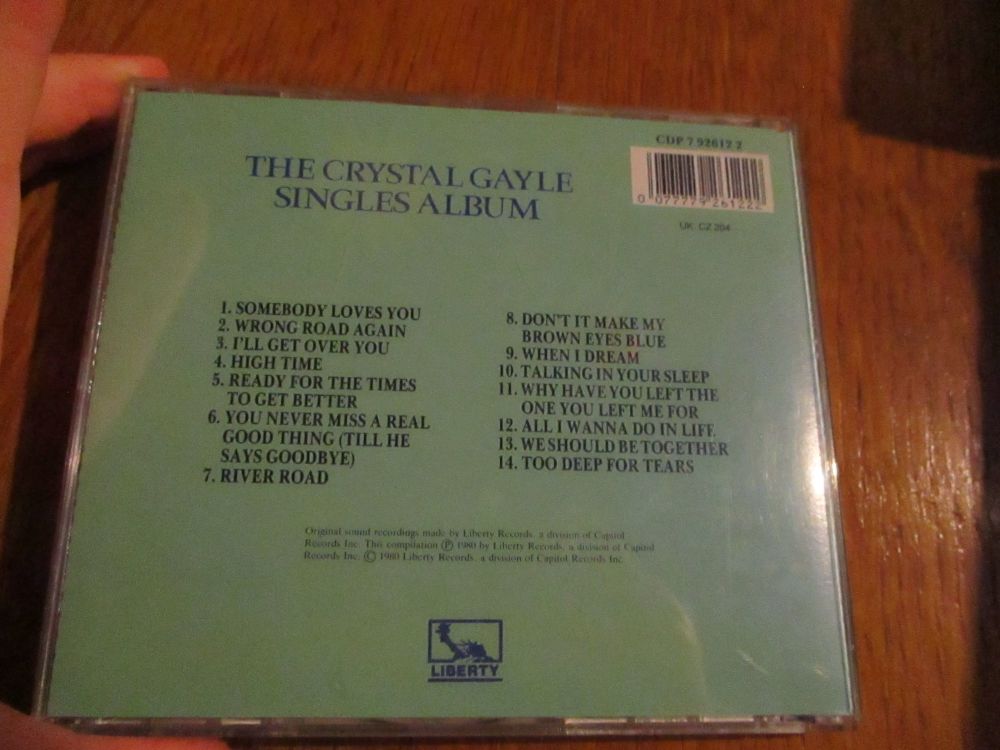 The Crystal Gayle Singles Album - CD