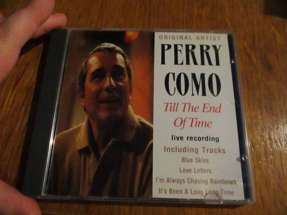 Perry Como - Original Artist - Till The End Of Time - Live Recording - CD