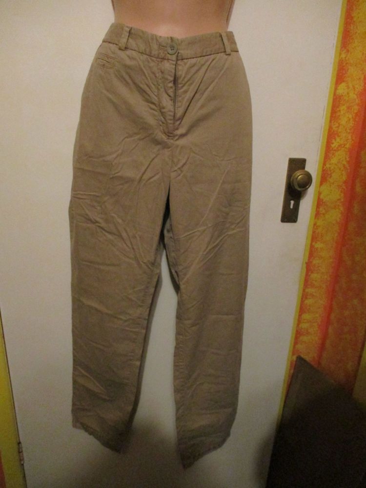 M&S Collection Size 12 Neutral Trousers