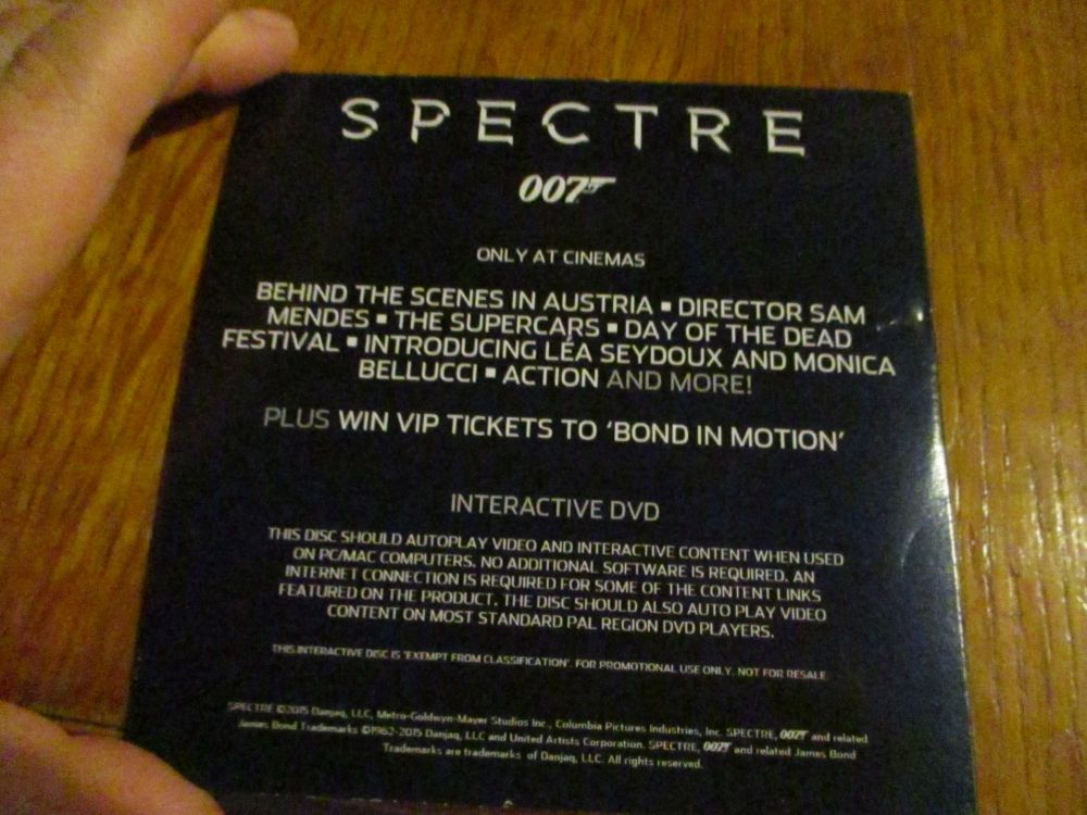 Behind The Scenes - Spectre 007 - DVD