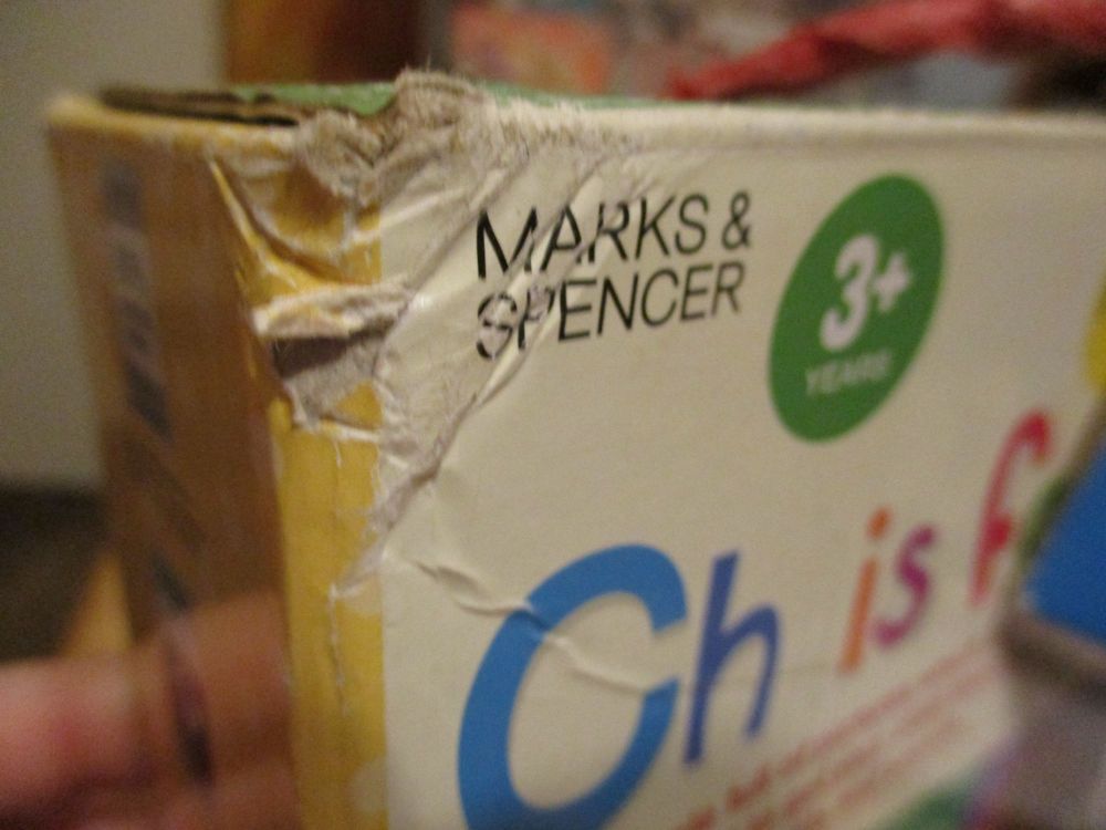 Marks & Spencer  "Ch is for Cheese" Chunky Phonics 36pc Jigsaw Puzzle